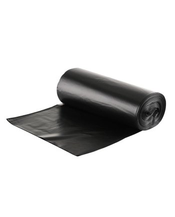 Garbage Bags With Star Sealed Bottom Acco 24X28" 30Pcs Black