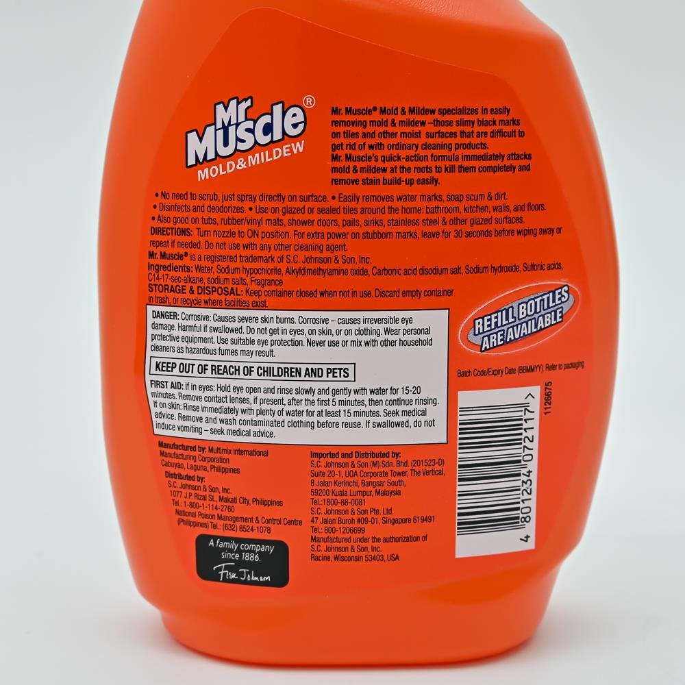 Mr Muscle Mold & Mildew Killer 500Ml