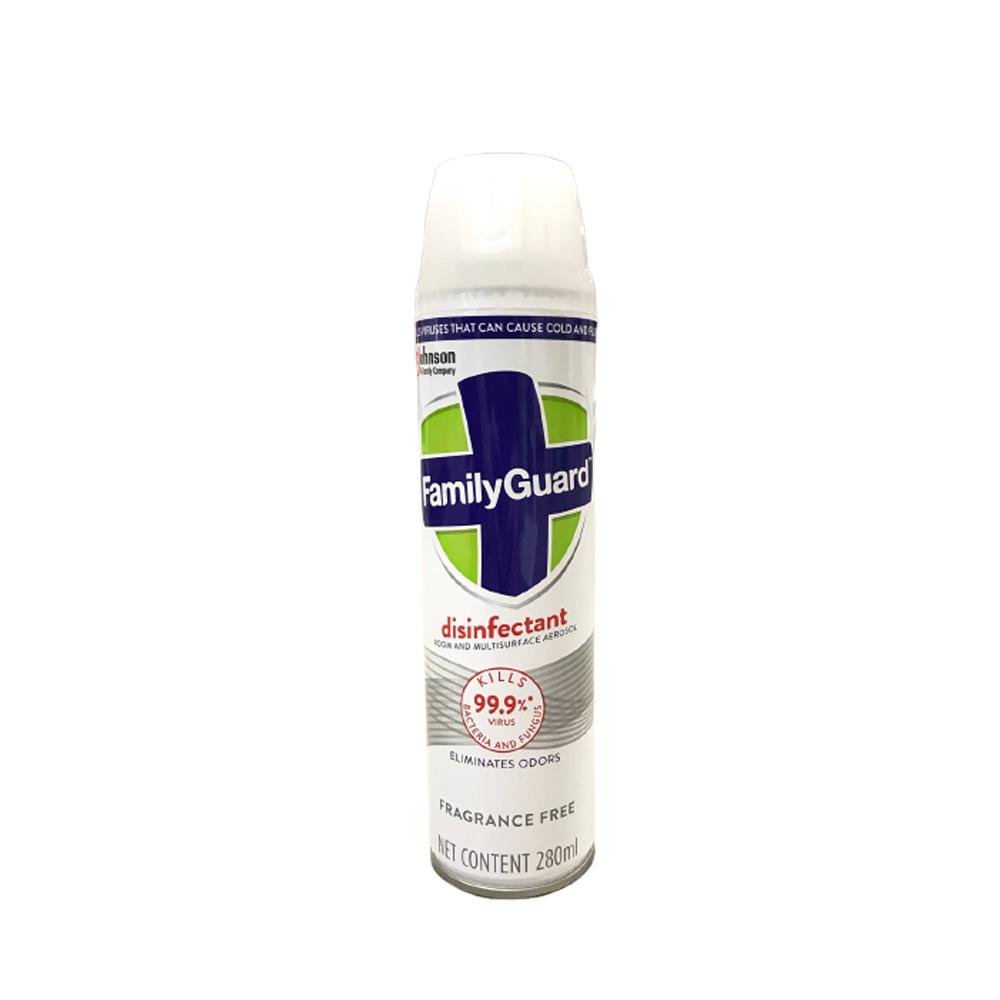 Family Guard Disinfectant Spray 280Ml Fragrance Free